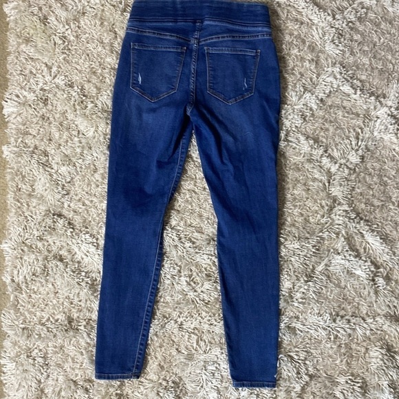 Old Navy Rockstar Distressed Leggings Women’s Size 4 Petite - Picture 2 of 5